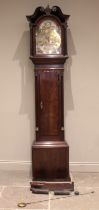 A George III mahogany cased eight day longcase clock, signed Nathaniel Brown, Manchester, the