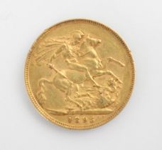 A Victorian full sovereign, dated 1895, 8gms