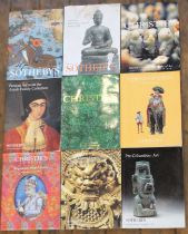 A quantity of Christie's and Sotheby's Asian and Oriental auction catalogues from the late 1990s and