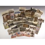 A selection of loose postcards, early 20th century and later, to include hunting scenes, polo