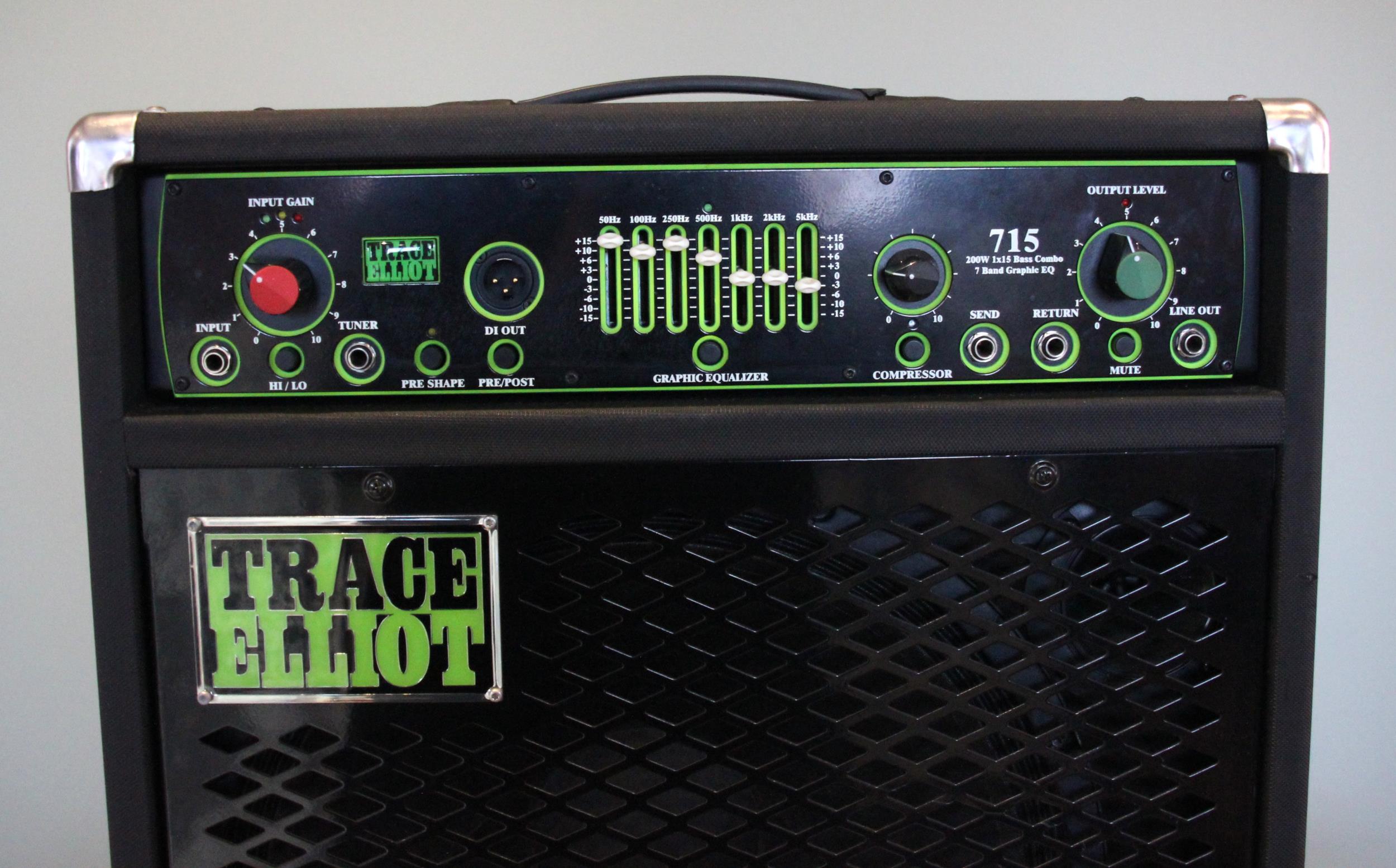 A Trace Elliot 715 200W bass combo amplifier, with integral graphic equaliser, untested - Bild 2 aus 2