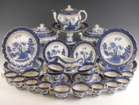 A quantity of Booths blue and white 'Real Old Willow' and 'Ye Old Chinese Willow' pattern dinner