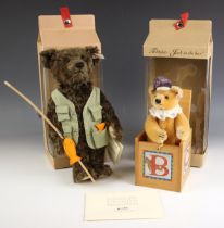 A limited edition Steiff 'Fisherman' teddy bear, numbered 485 of 1000, in associated box; with a