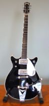A Gretsch Duo Jet Double Cut 5168T electric guitar, with Bigsby bridge