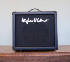 A Hughes and Kettner Tubemeister 18 Combo guitar amplifier, with cover, untested