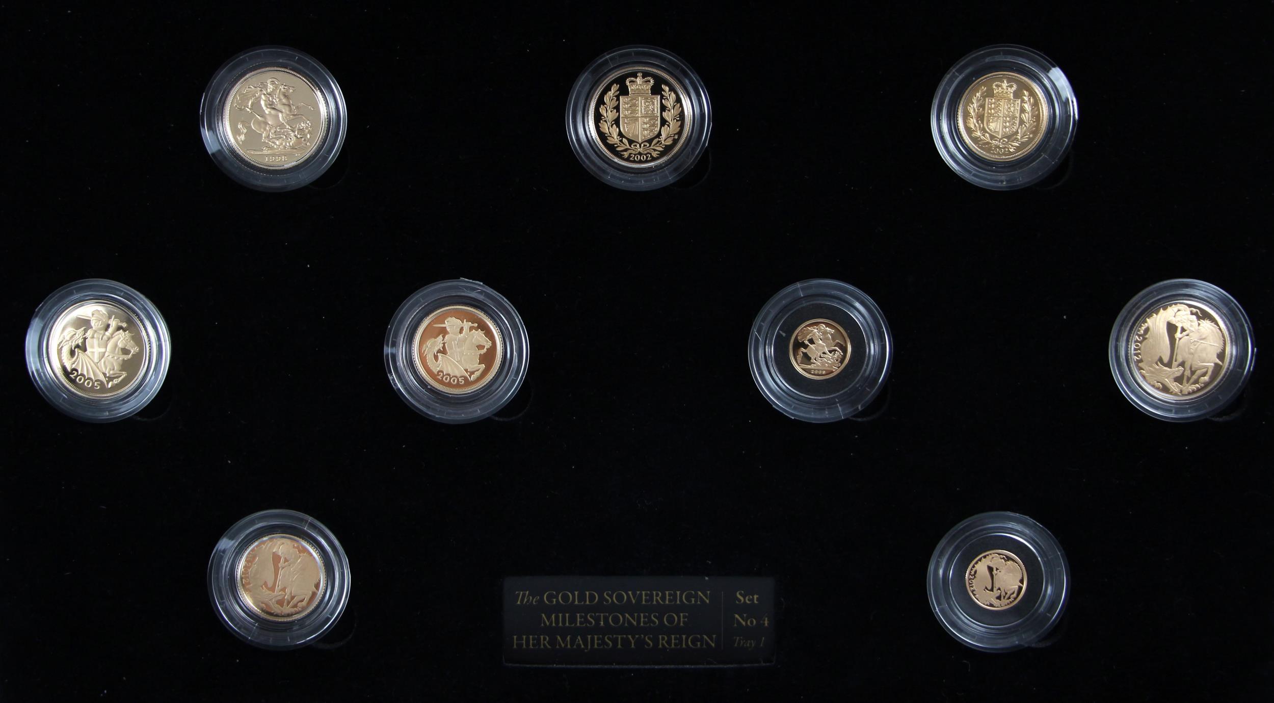 George V - Elizabeth II (1911-2022), The Gold Sovereign Milestones of Her Majesty's Reign set, no.4, - Bild 4 aus 5