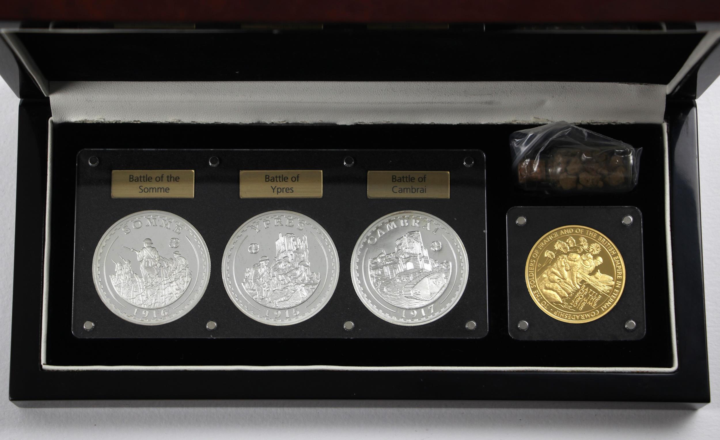 Elizabeth II (1952-2022), The Battle of The Somme 100th Anniversary Four Coin Set, 2016, Proof, - Image 2 of 2