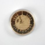 Elizabeth II (1952-2022), £5 Crown, 2000, Millennium proof, British Royal Mint, fourth portrait