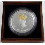 Elizabeth II (1952-2022), Diamond Jubilee 60 Crowns coin, 2012, Proof, no.11/60, encapsulated, cased