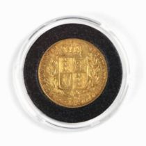 Victoria (1837-1901), Full Sovereign, 1838, London Mint, young head Victoria with shield reverse,