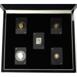 Elizabeth II (1952-2022), Penny Black Four Coin Gold Set Queen Victoria 200th Anniversary Edition,