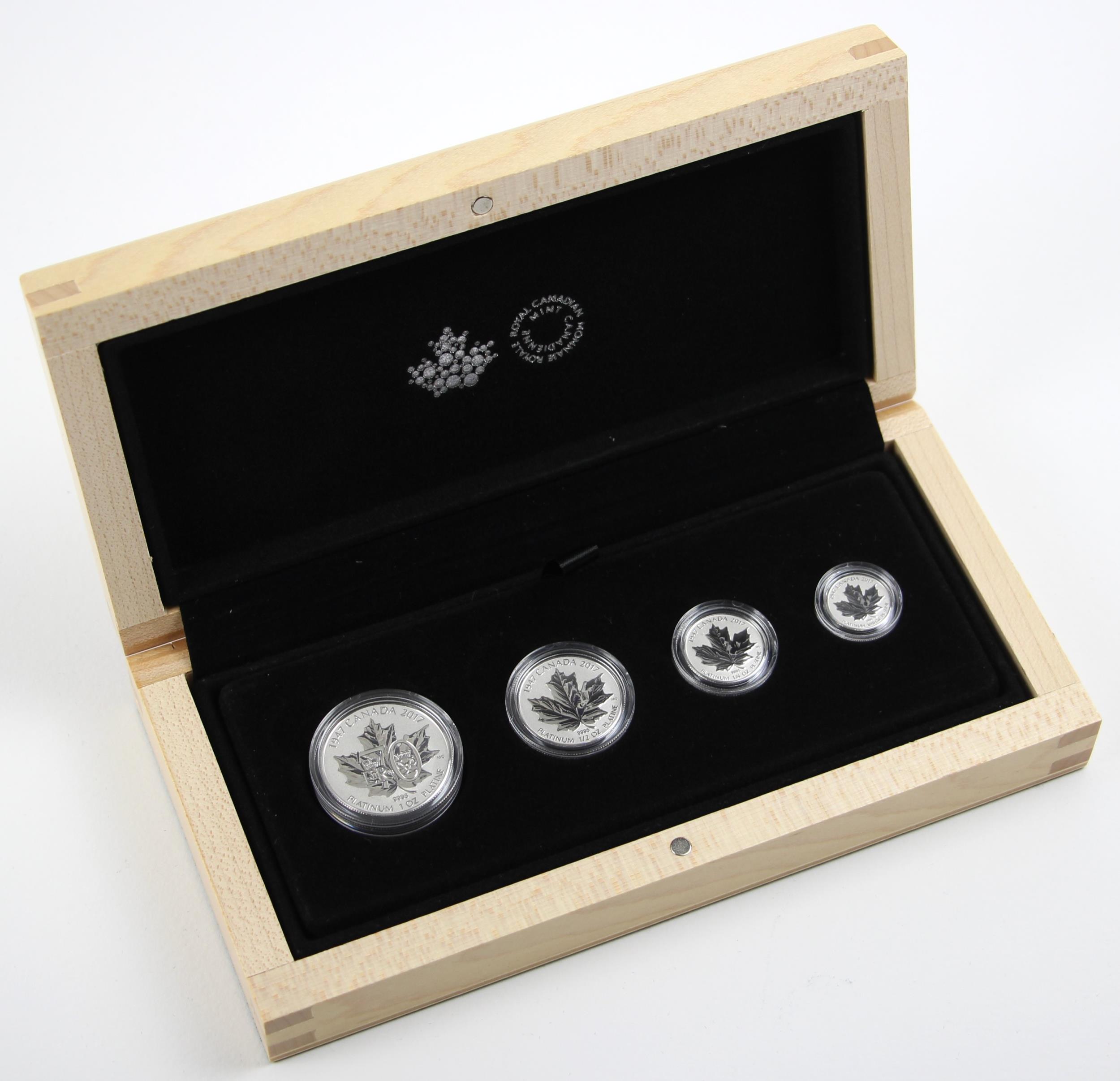 Elizabeth II (1952-2022) The Royal Canadian Platinum Wedding Anniversary Prestige Set, 2017, - Bild 3 aus 4