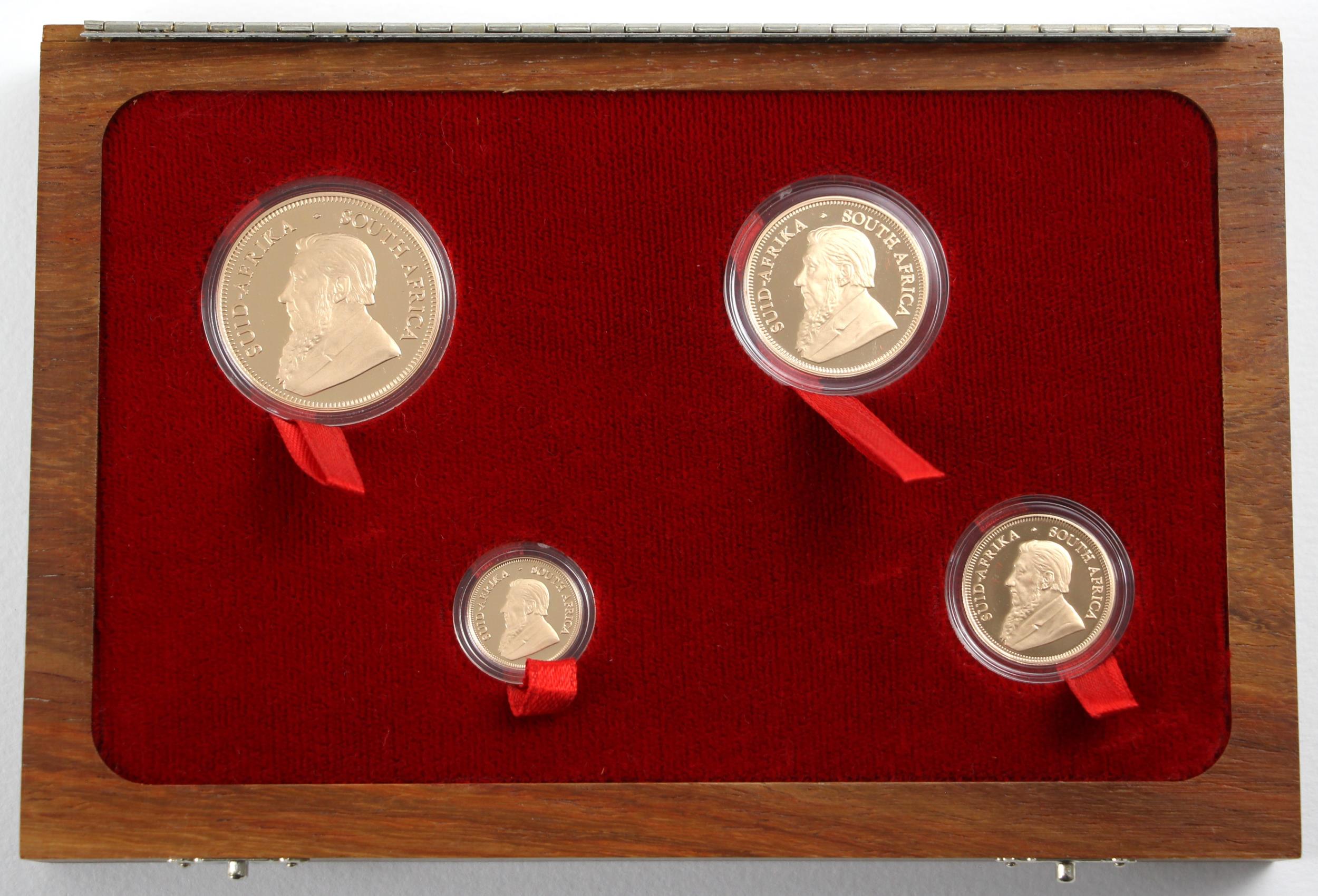 South Africa, Krugerrand collectors set, The 90th Birthday celebration of Queen Elizabeth II,
