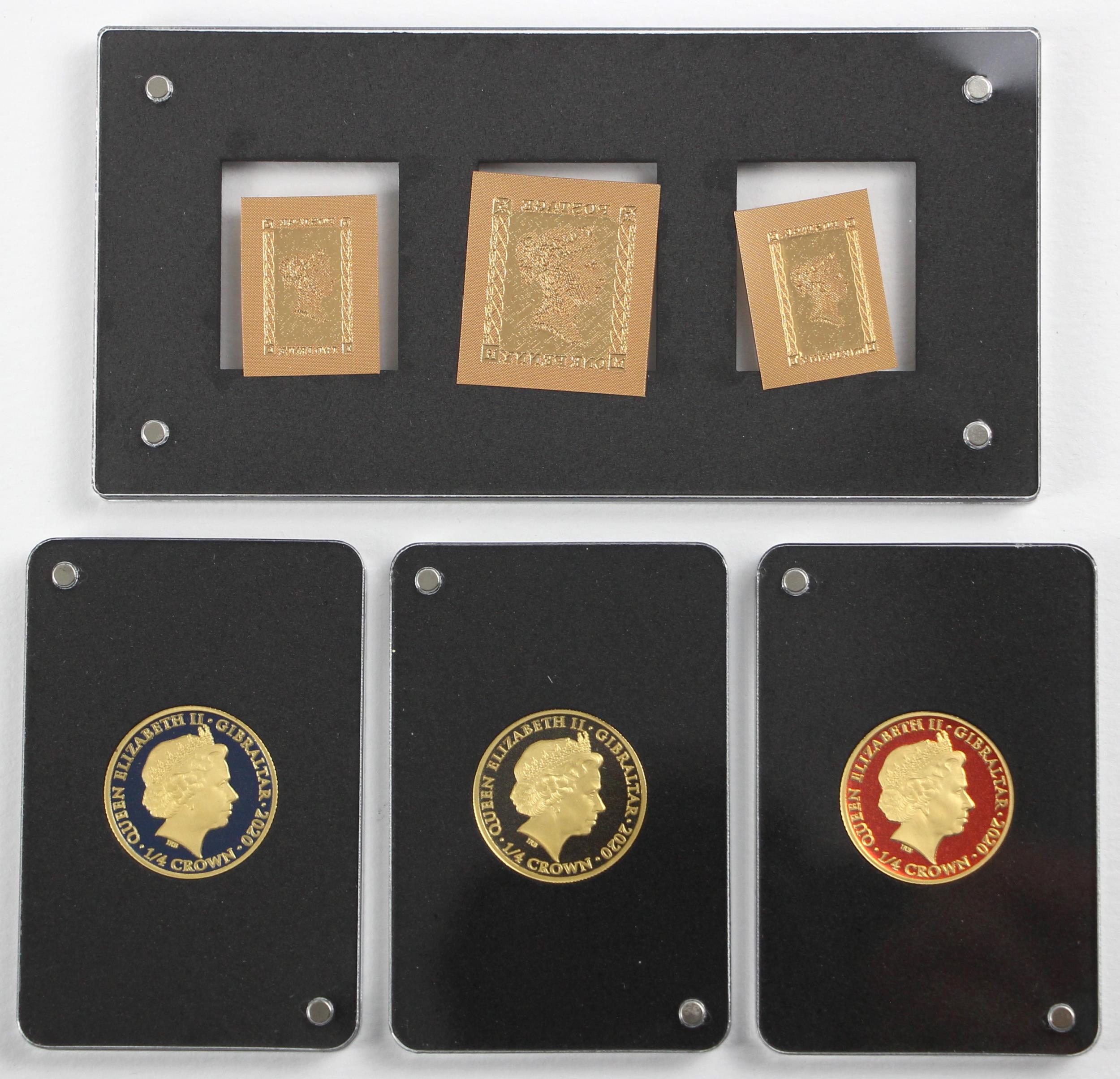 Elizabeth (1952-2022), The Art of Communication: A Penny Post Trilogy Premium 1/4oz Gold Three - Image 2 of 3