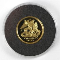 Elizabeth II (1952-2022), 1/4 oz angel, 1994, Piedfort proof, Isle of Man, St Michael reverse,