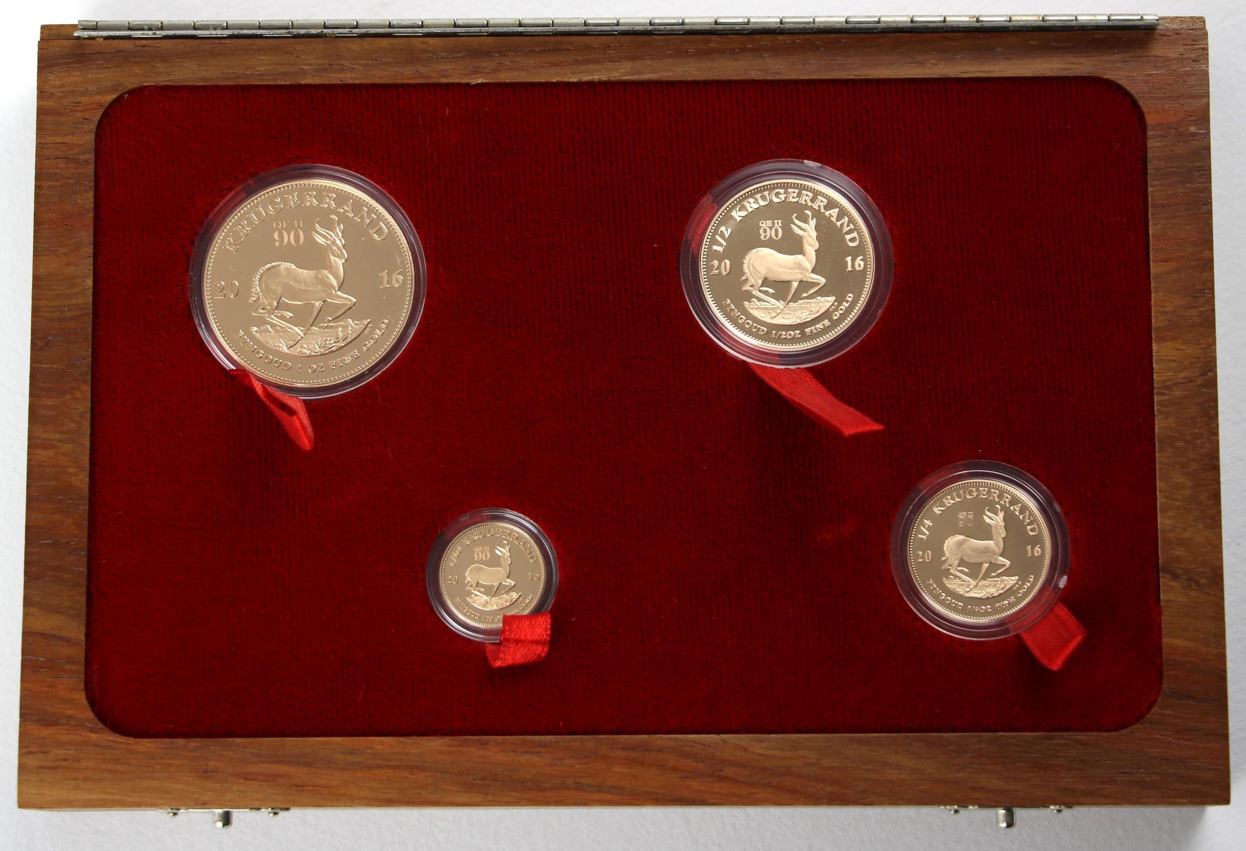 South Africa, Krugerrand collectors set, The 90th Birthday celebration of Queen Elizabeth II, - Image 2 of 3