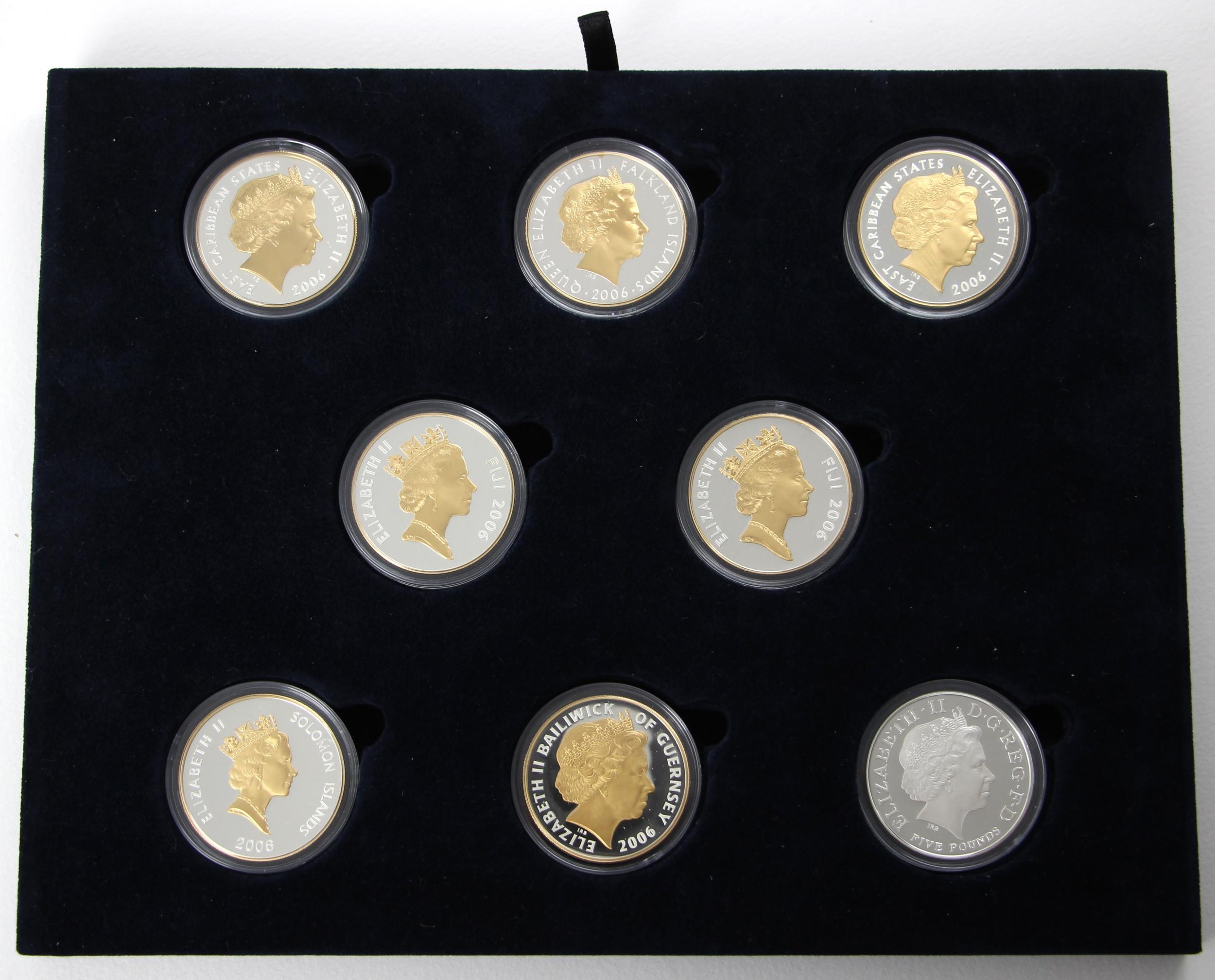 Elizabeth II (1952-2022), The 80th Birthday Silver Proof Coin Collection, 2006, comprising: - Bild 2 aus 4
