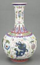 Chinese vase, H 40.8 cm.