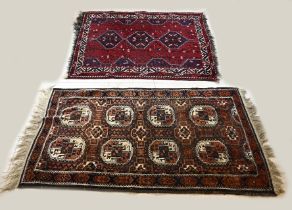 2x Persian carpet