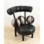 Modern leather design chair