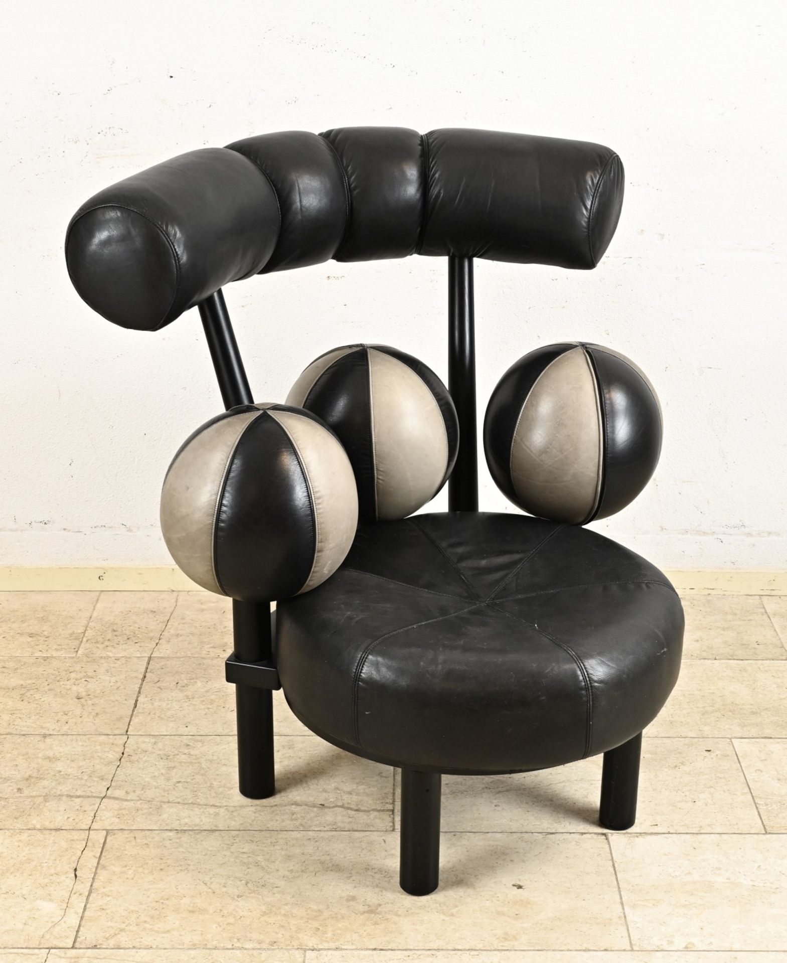 Modern leather design chair