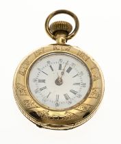 Gold pocket watch, small