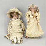 2x Antique doll, 1920