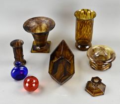 Various glassware (8x)
