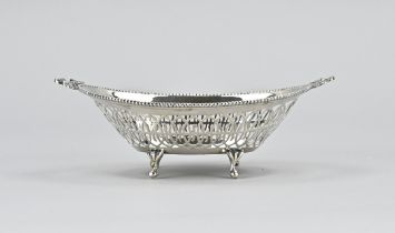 Silver chocolate basket