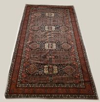 Persian tapestry, 136 x 271 cm.