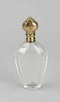 Odeur bottle with gold