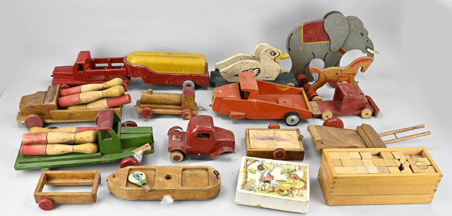 Lot of wooden toys (various)