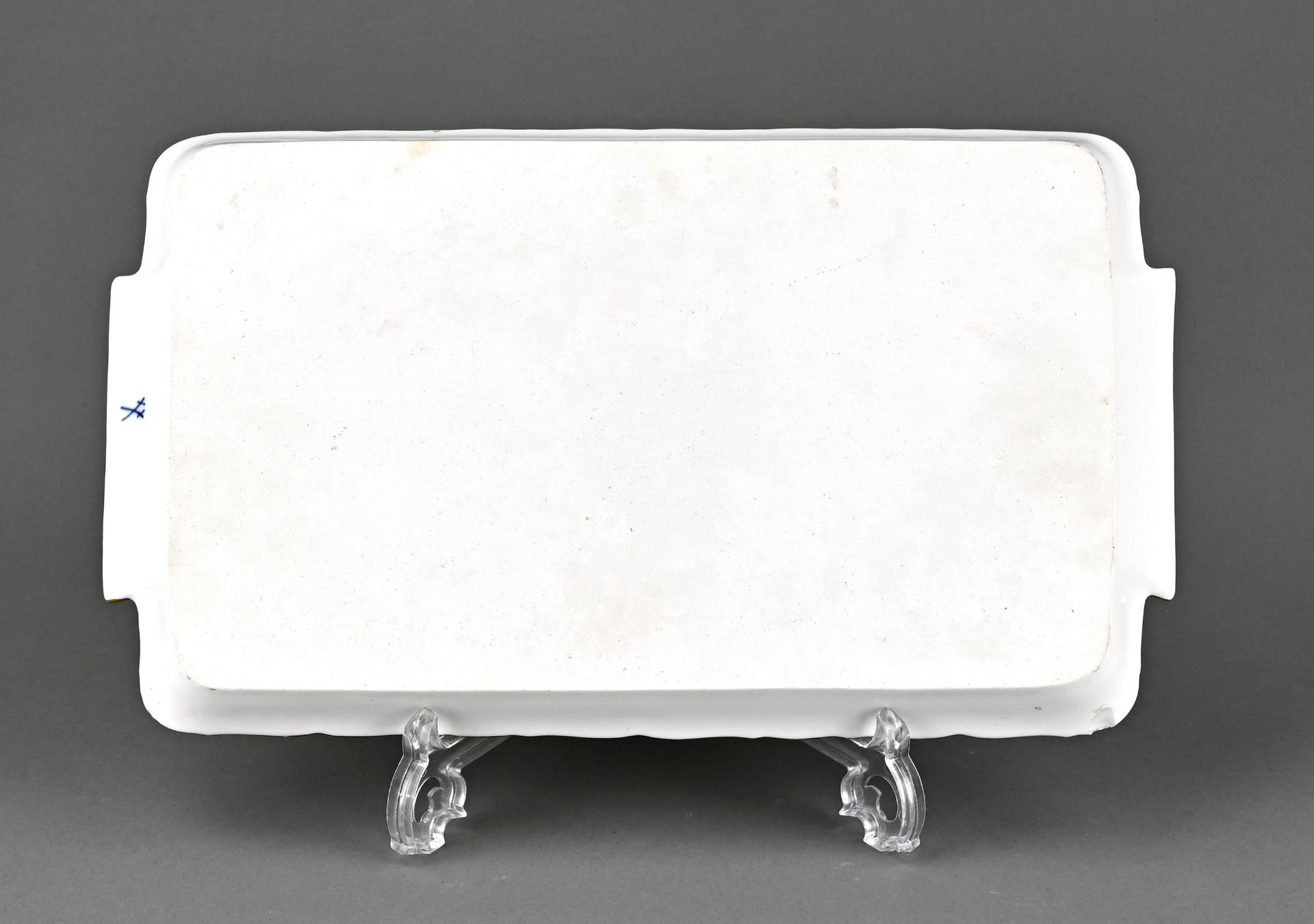 German Meissen tray, 37 x 22 cm. - Image 2 of 2