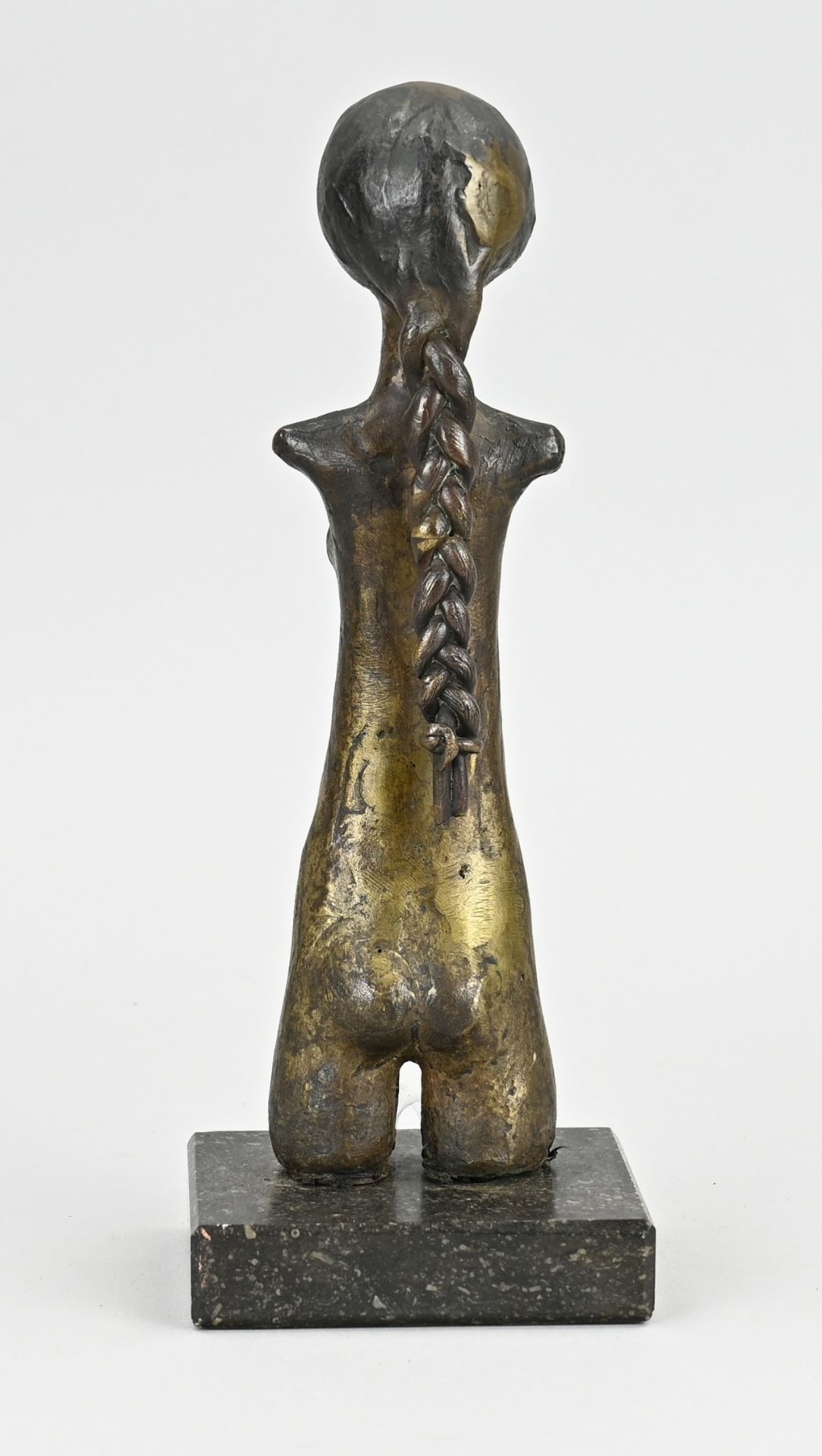 Bronze sculpture, H 22.5 cm. - Image 2 of 2