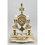 French mantel clock (alabaster)