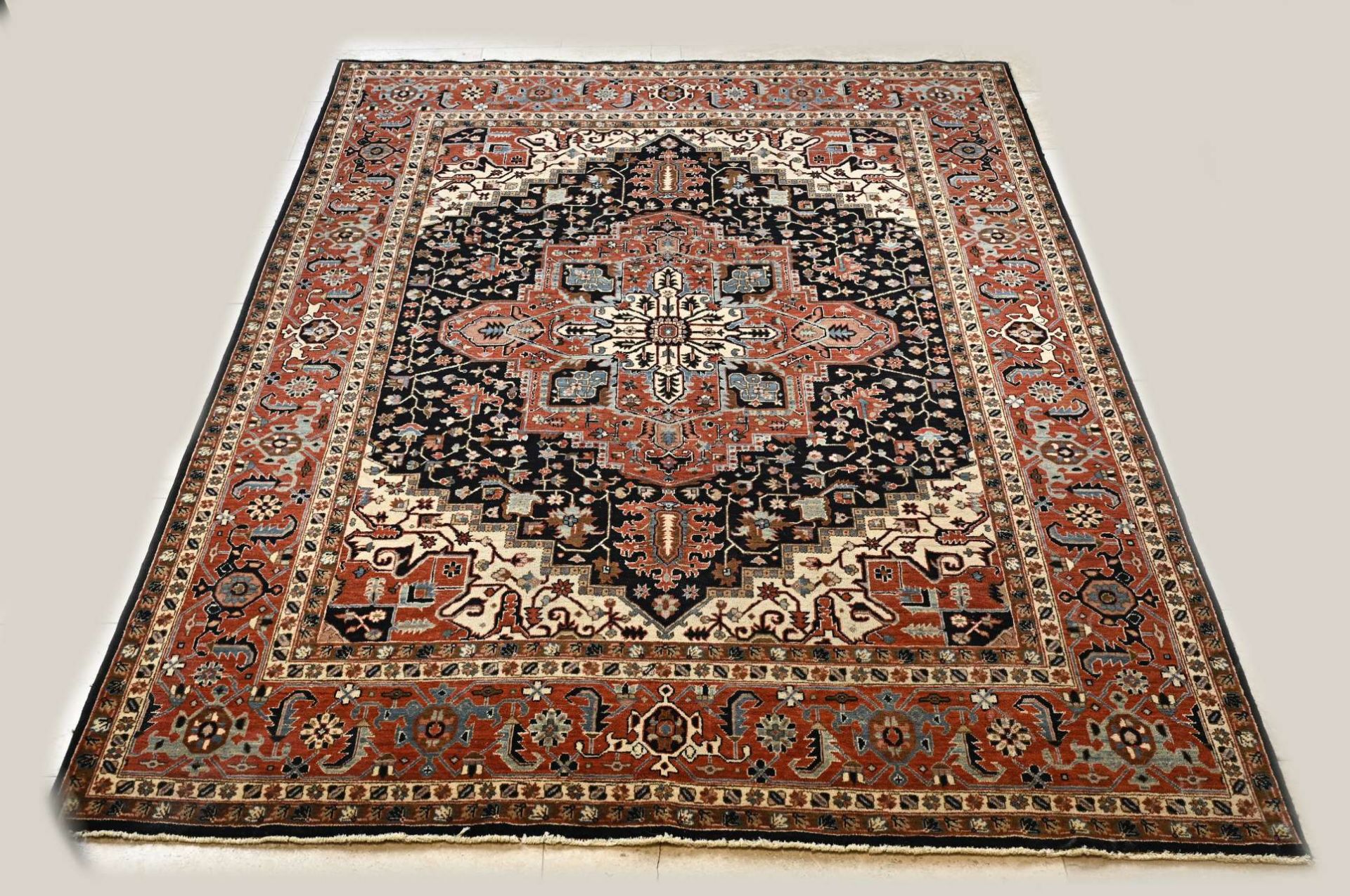 Persian carpet, 248 x 197 cm.