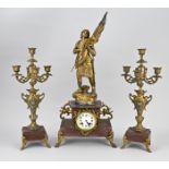 French clock set, 1900