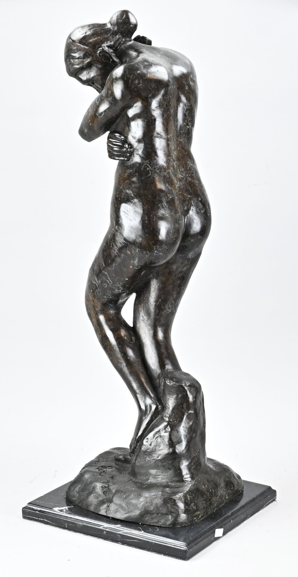 Bronze figure, Lady - Image 2 of 2