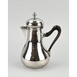 18th century silver coffee pot