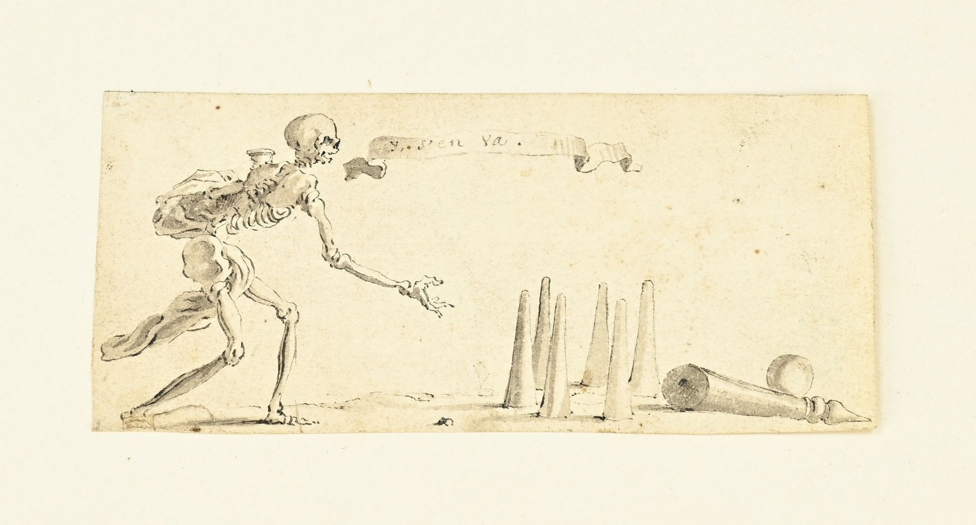 16th - 17th Century, Death playing bowling