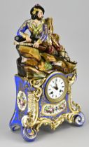 French Charles Dix mantel clock