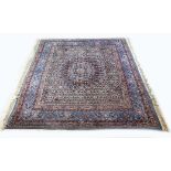 Hand-knotted Persian rug