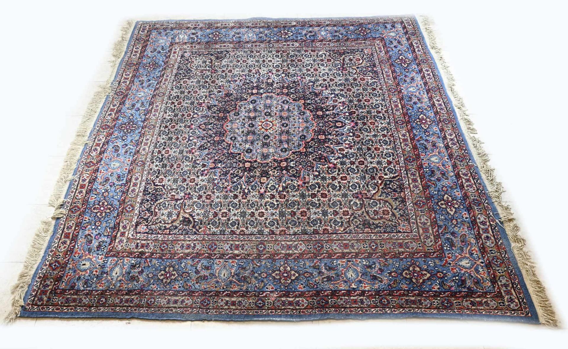 Hand-knotted Persian rug