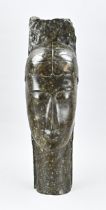 Large bronze bust