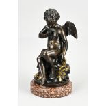 Antique bronze angel, 1900