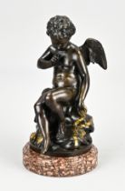 Antique bronze angel, 1900