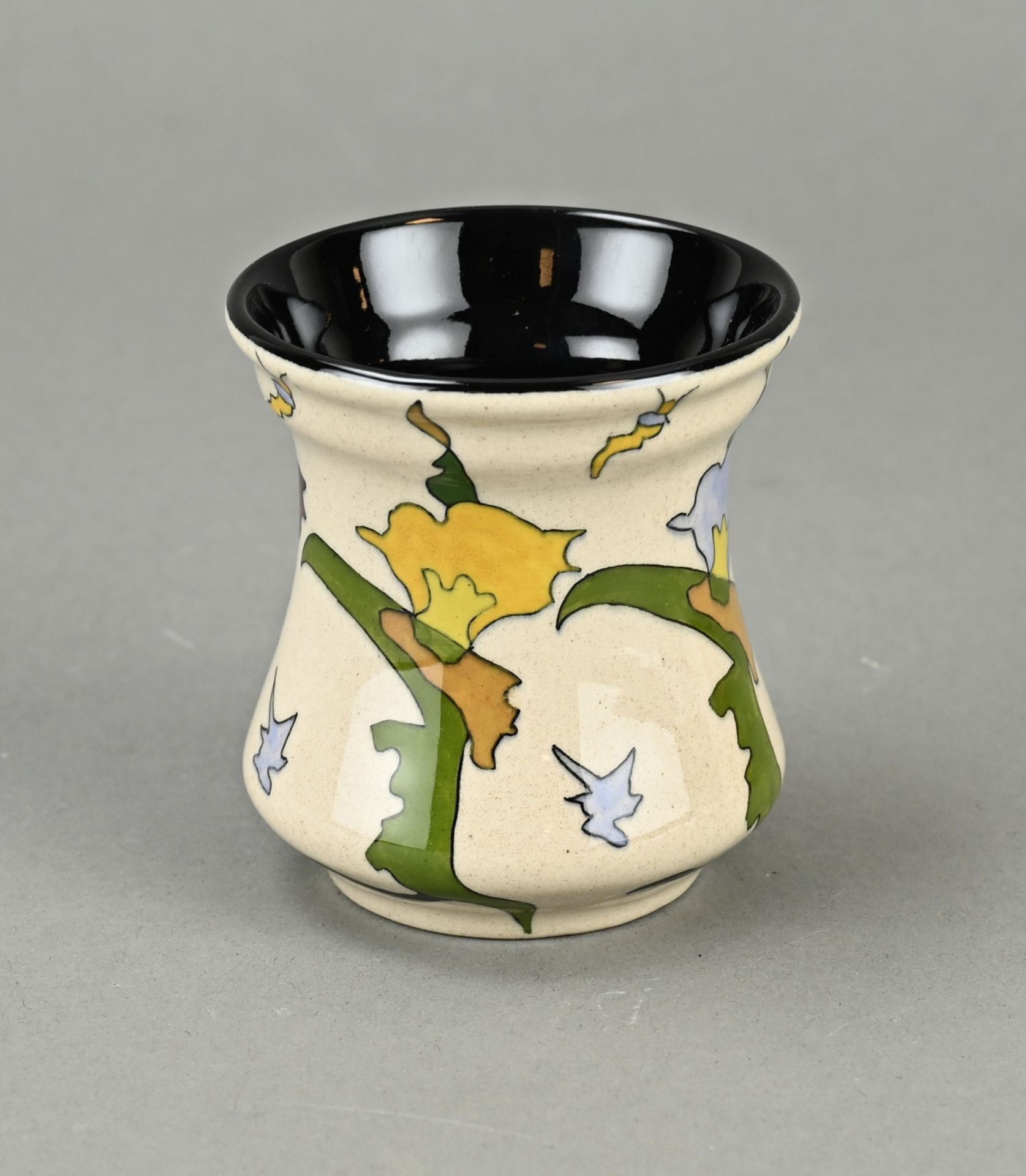 Antique Colenbrander vase, H 7.3 cm. - Image 2 of 3