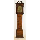 English grandfather clock, H 233 cm.