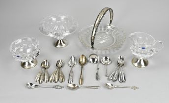 Lot silver with crystal