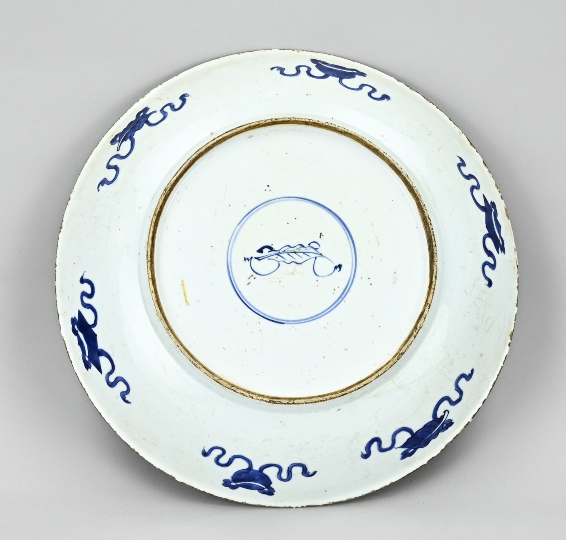 Large Kang Xi dish Ã˜ 41cm. - Image 2 of 2